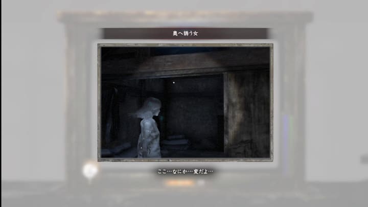 奥へ誘う女